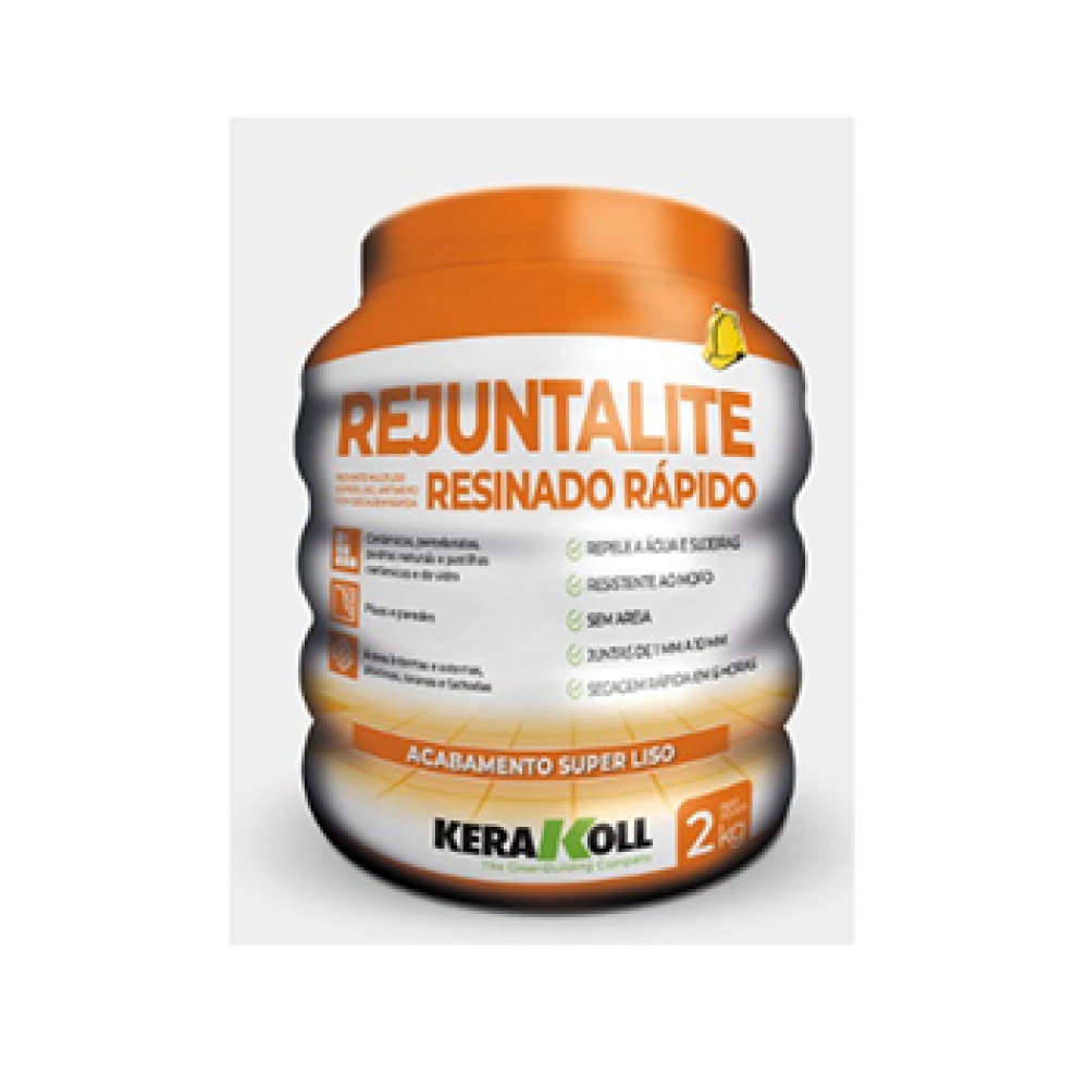 Rejunte Resinado Flex Bege 2kg