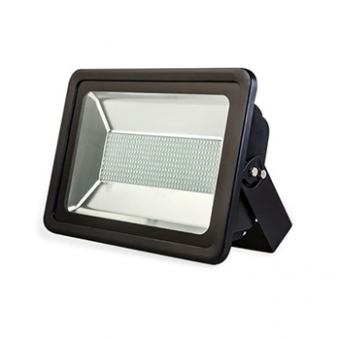 Refletor de Led Preto 100w 6000k Bovolt Slim