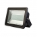 Refletor de Led Preto 100w 6000k Bovolt Slim